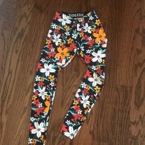 Nike floral workout leggings